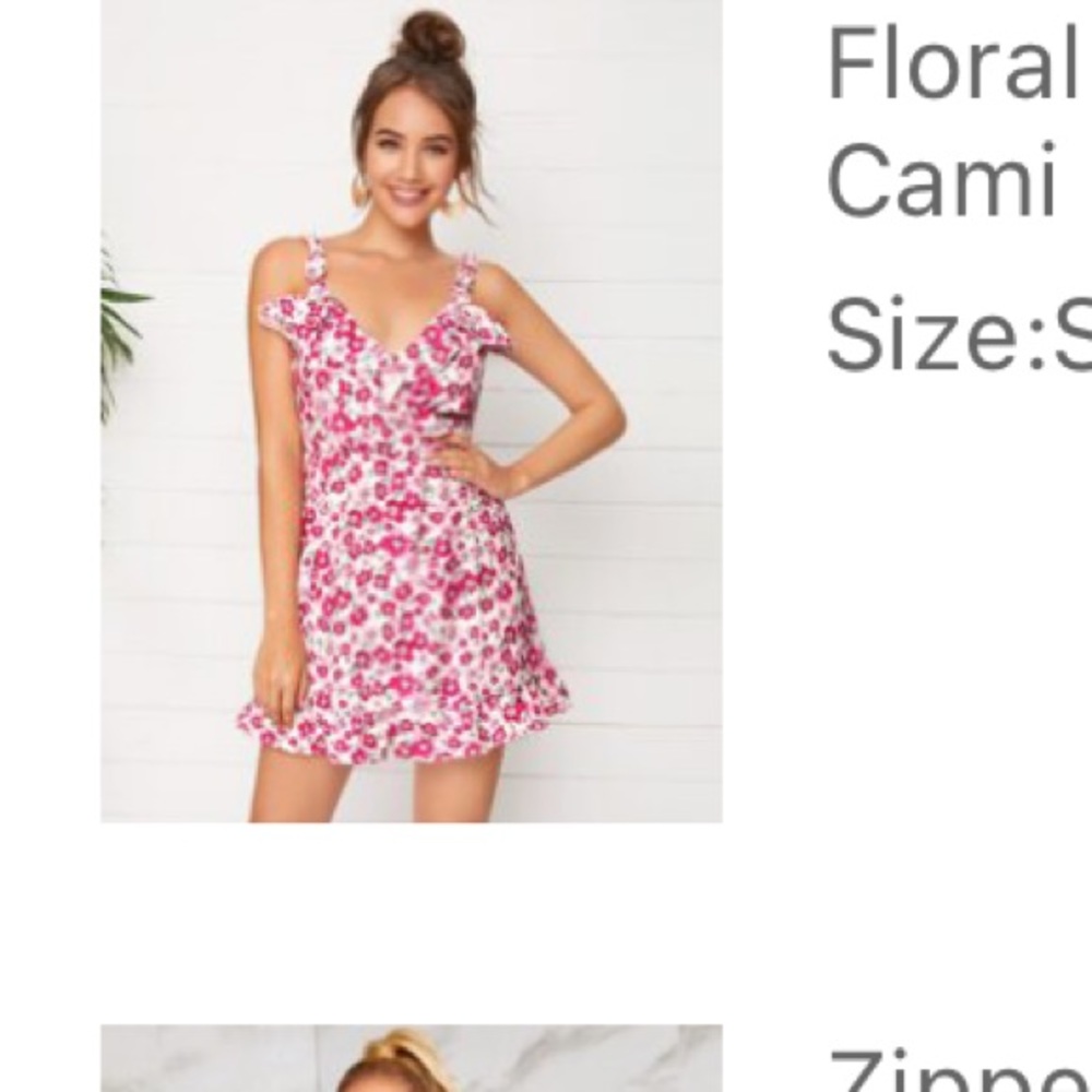 Brand new floral dress size small